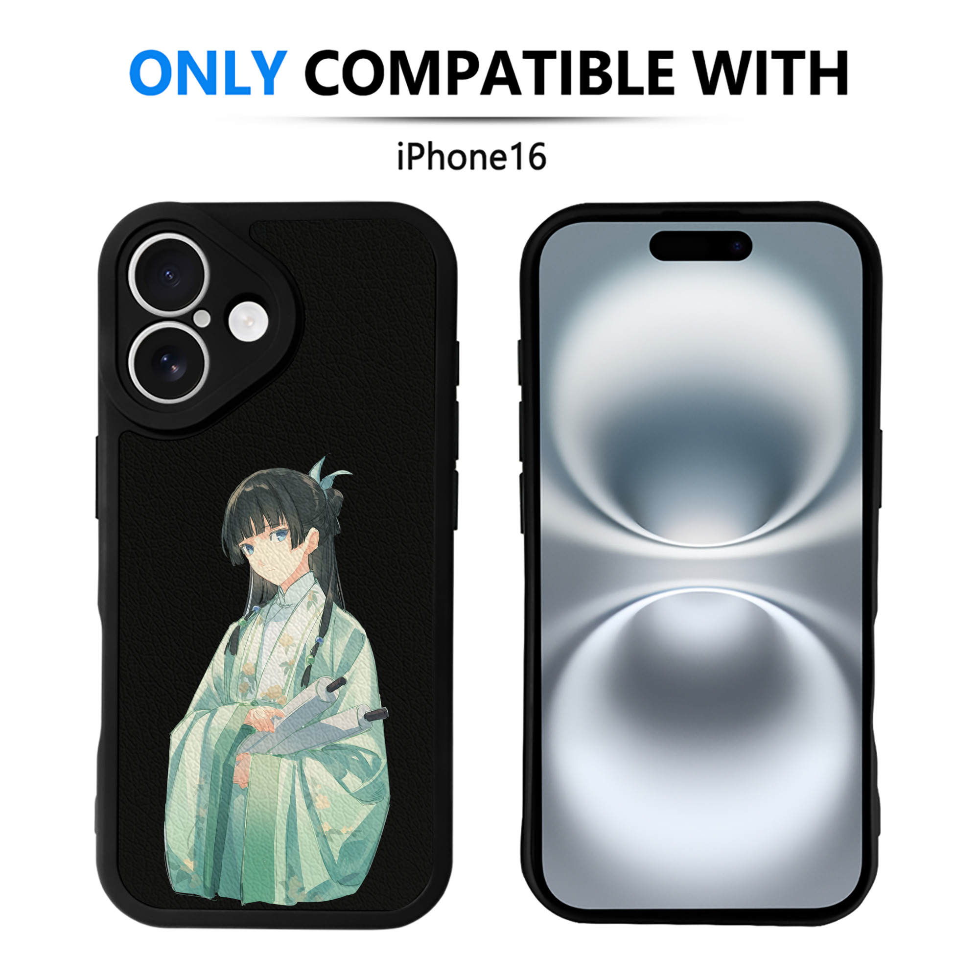 薬屋のひとりごと The Apothecary Diaries 【iPhone 16シリーズ対応】シリコンスマホケース（レザー調） 材質：シリコン